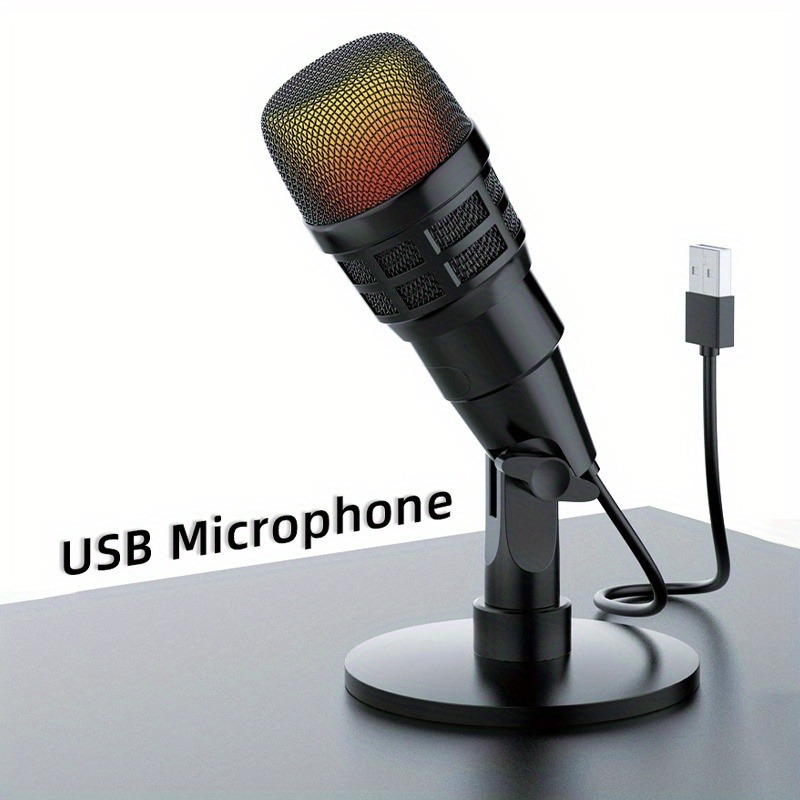 Pc Gaming Live Streaming - Mikrofon USB untuk Podcast Streaming Langsung