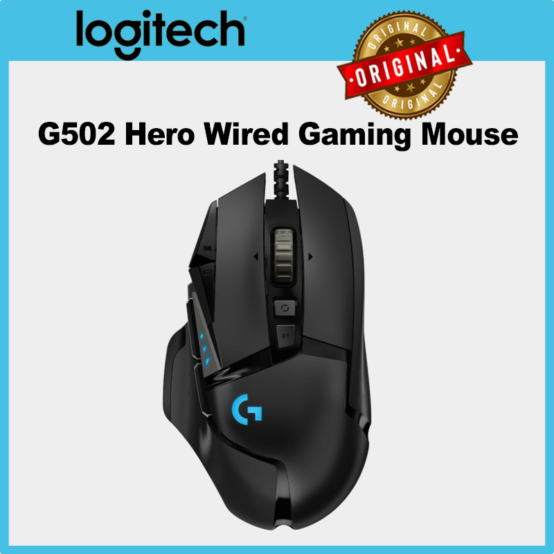 Pc Gaming Logitech - Logitech G502 HERO Mouse Gaming Berkabel