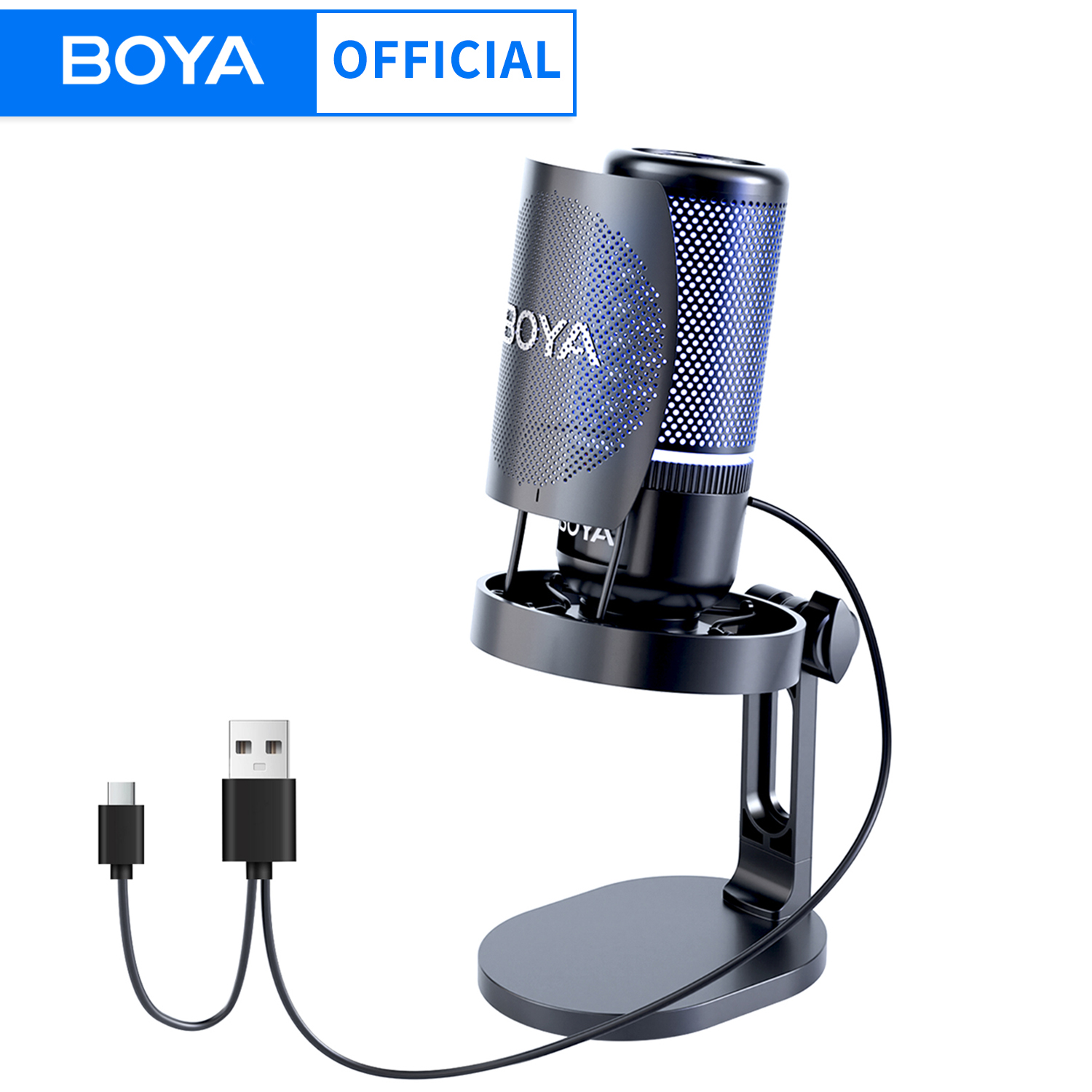 Pc Gaming Live Streaming - BOYA K3 K9 Mikrofon Gaming USB