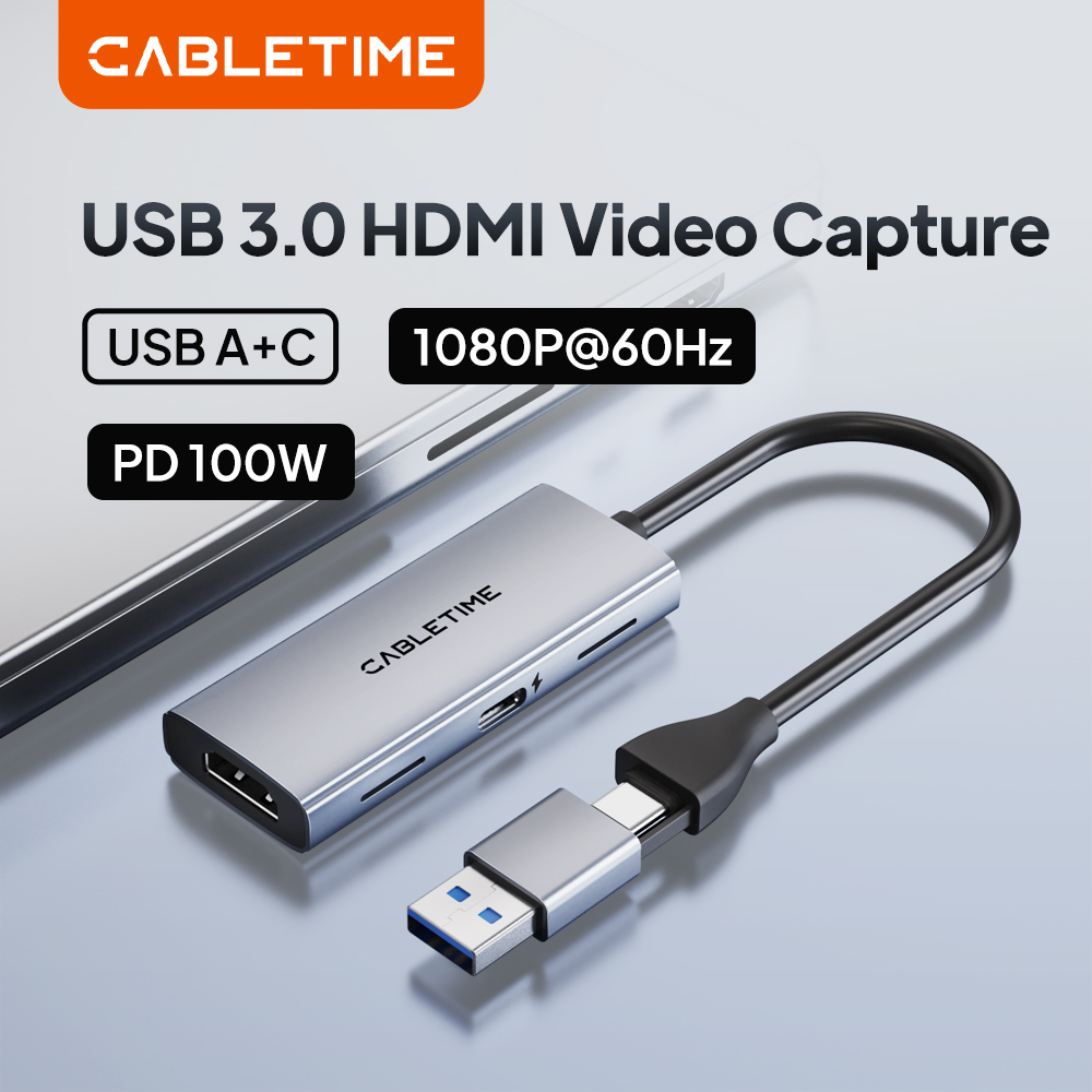 Pc Gaming Live Streaming - CABLETIME Kartu Pengambilan Video 4K dengan
