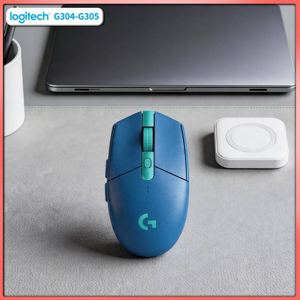 Pc Gaming Logitech - Mouse Nirkabel Logitech G305 LIGHTSPEED, 12000