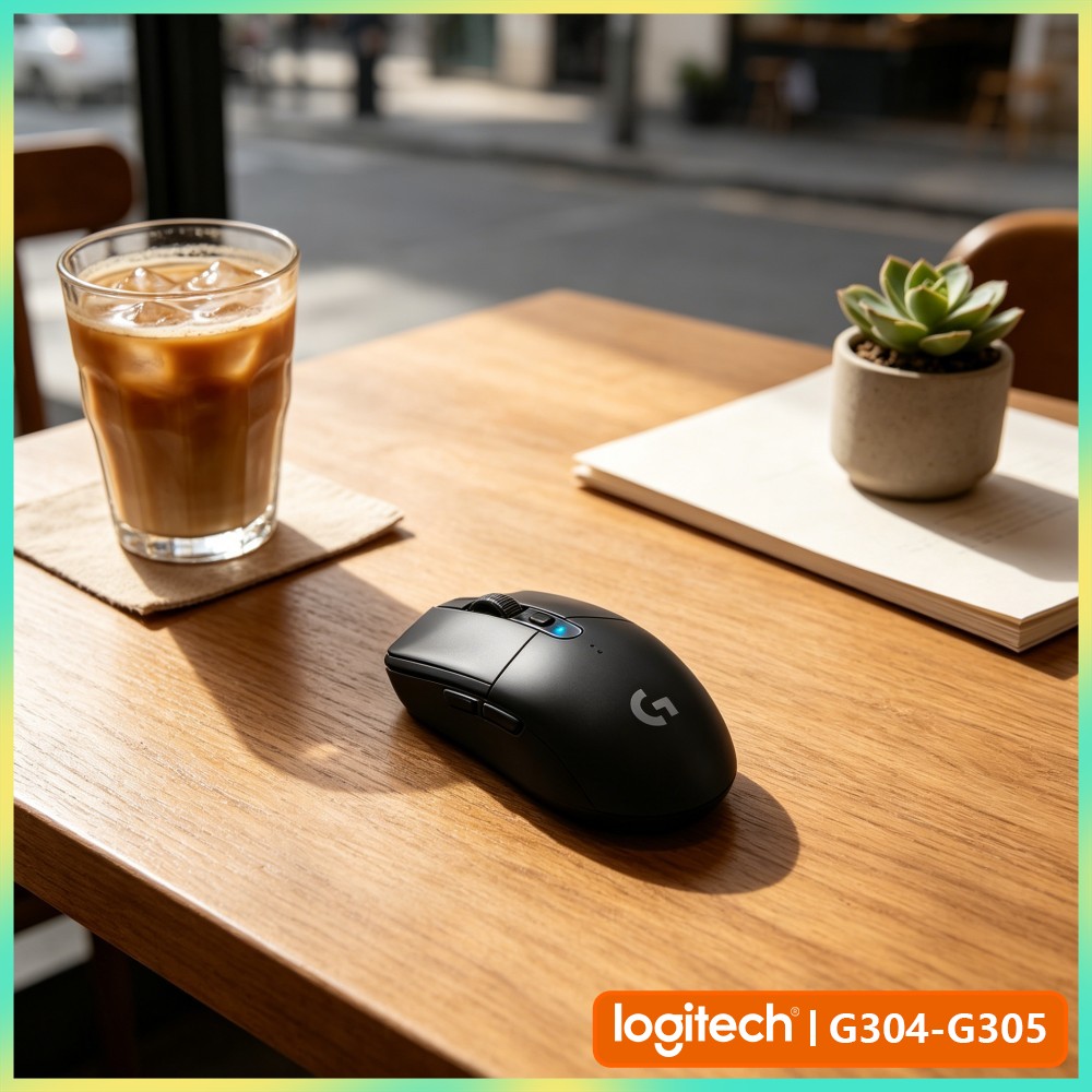 Pc Gaming Logitech - Mouse Logitech G305 LIGHTSPEED Untuk Gaming,