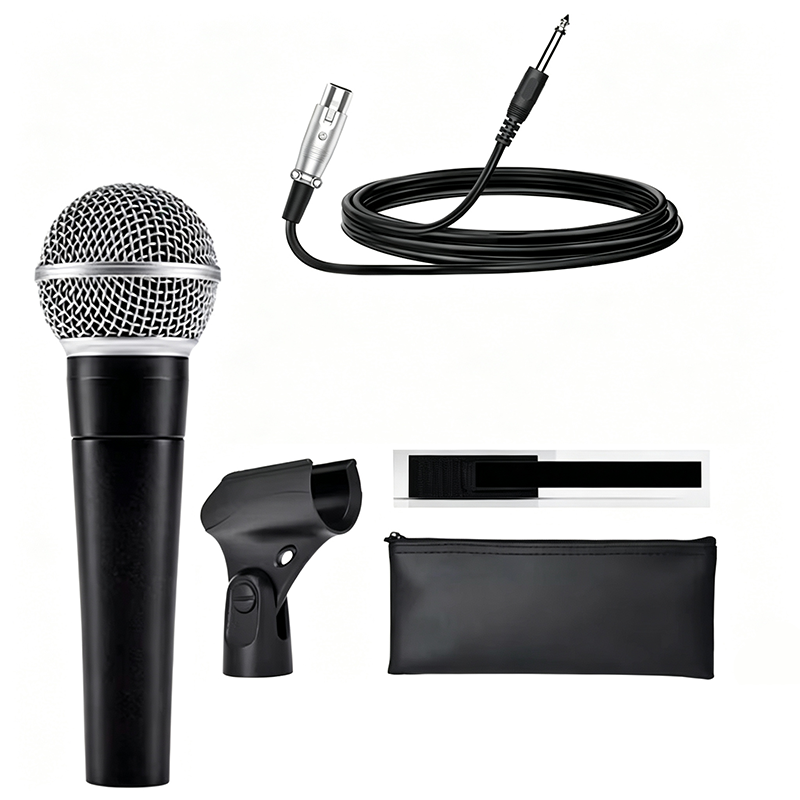 Pc Gaming Live Streaming - Mikrofon Dinamis Karaoke Mikrofon Berkabel Profesional