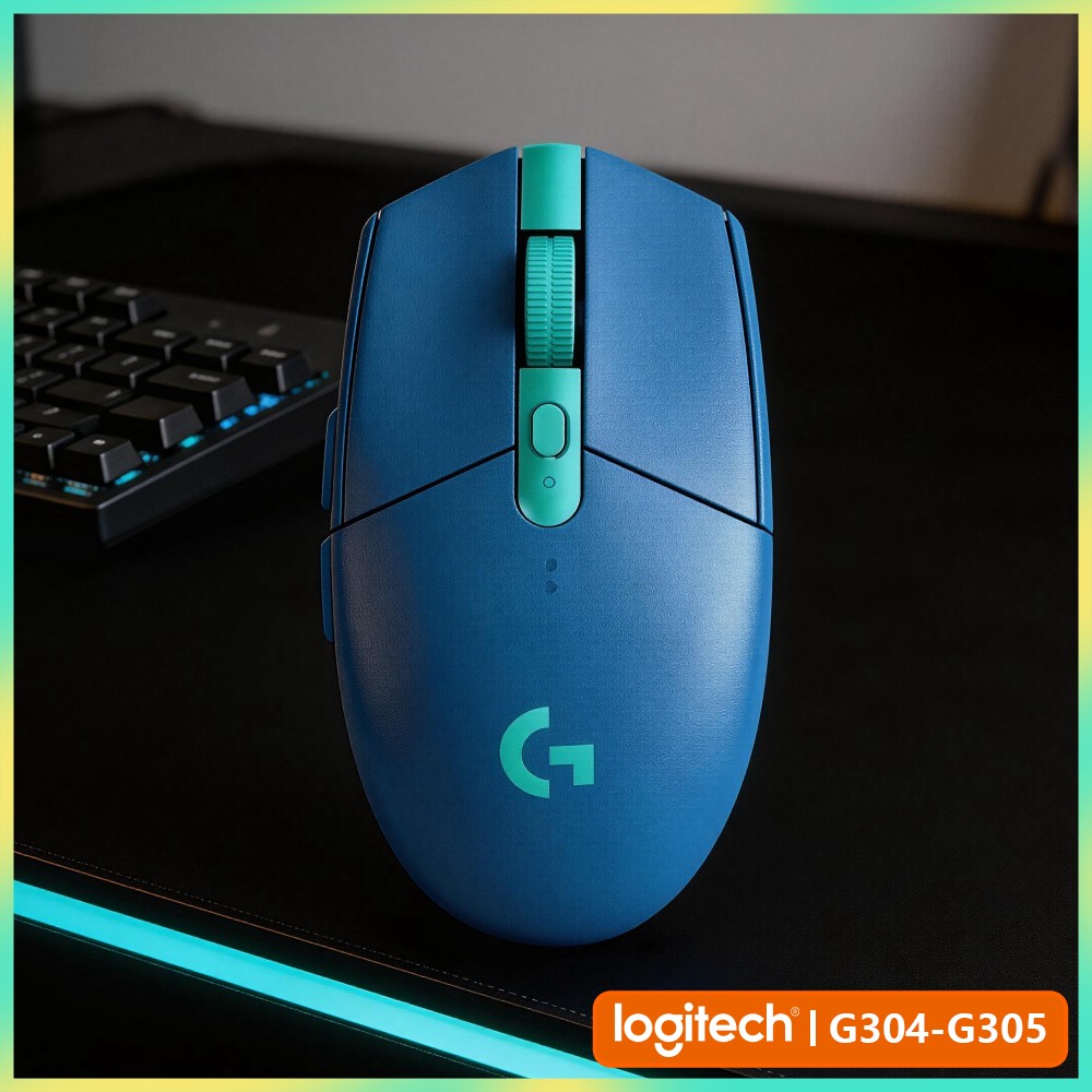 Pc Gaming Logitech - Mouse Nirkabel Logitech G305 LIGHTSPEED, Sensor