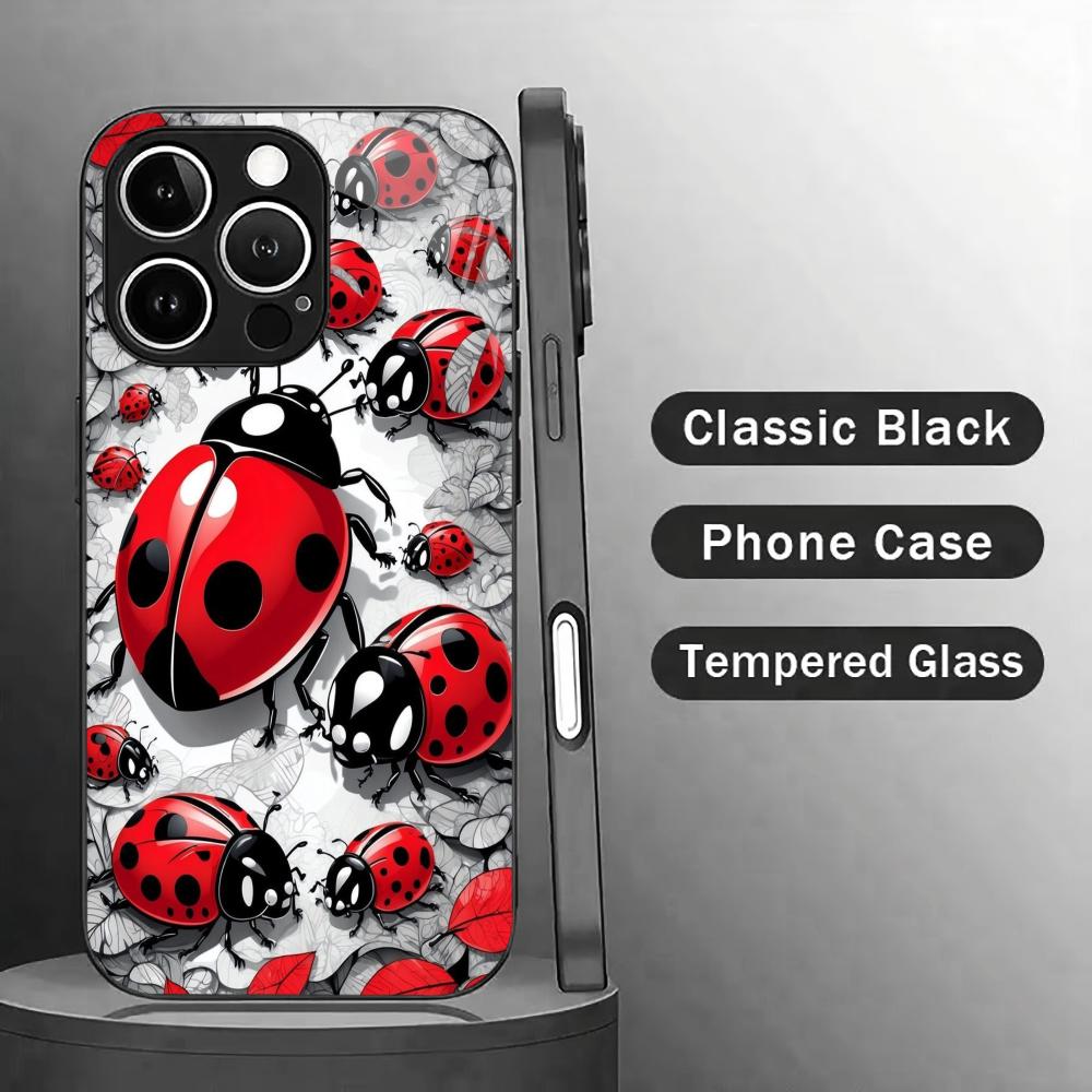 Pc Case Tempered Glass - Casing ponsel modis berbahan kaca tempered
