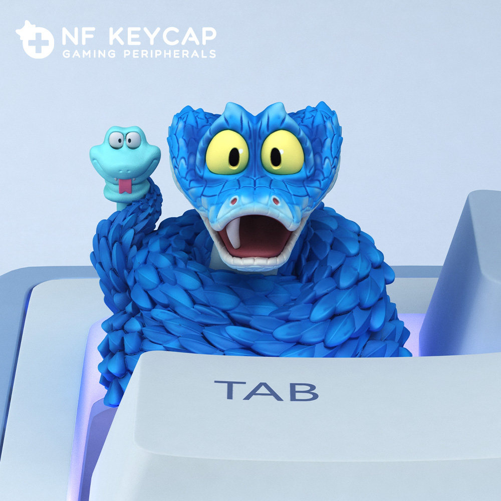 Zootopia Keycap Gary De'Snake  - Custom Keycaps ulasan dan harga