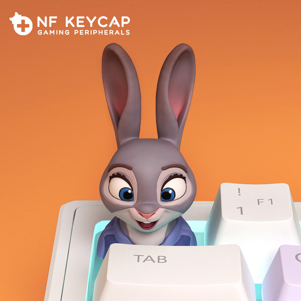 Zootopia Keycap Gary De'Snake  - Custom Keycaps ulasan dan harga