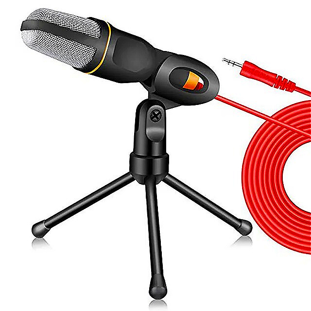 Mikrofon Kondensor Profesional - Pc Gaming Live Streaming ulasan dan harga