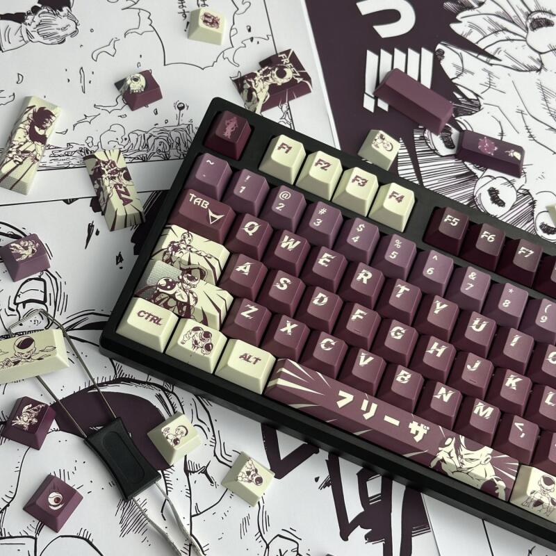 Keycap Dragon Ball Frieza King - Custom Keycaps ulasan dan harga