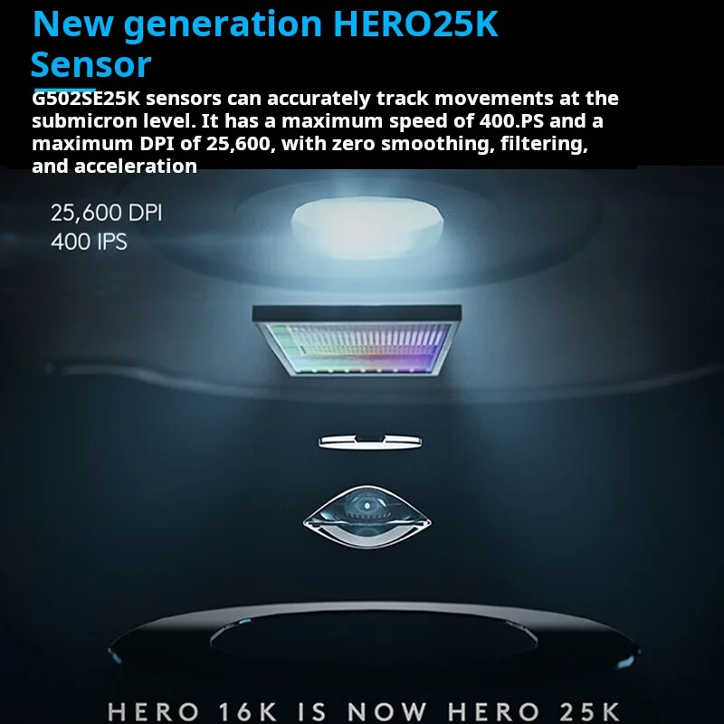 Logitech G502 HERO Mouse Gamin - Pc Gaming Logitech ulasan dan harga