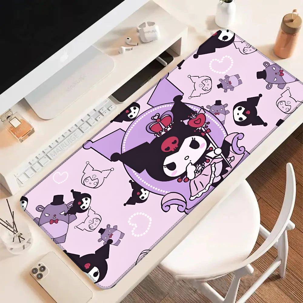 K-Kuromi Alas Mouse Lucu Karet - Pc Gaming Kuromi ulasan dan harga