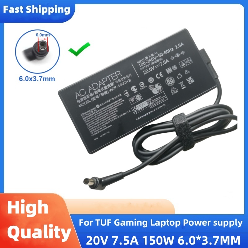 20V 7.5A 6.0*3.7MM 150W Adapto - Pc Gaming Asus ulasan dan harga