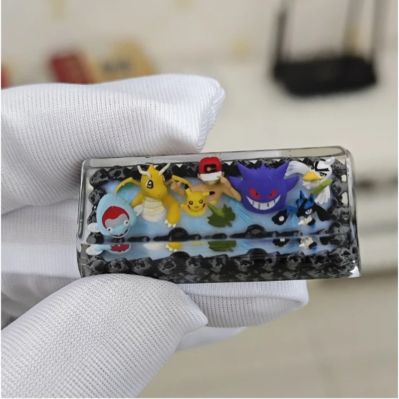 Tutup Tombol Anime Pokemon 1U  - Custom Keycaps ulasan dan harga