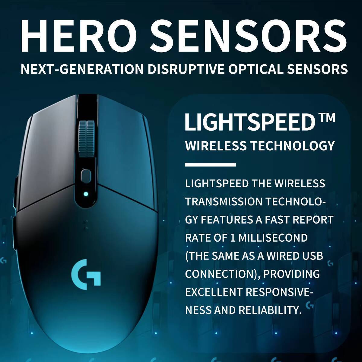 Mouse Nirkabel Logitech G304 T - Pc Gaming Logitech ulasan dan harga
