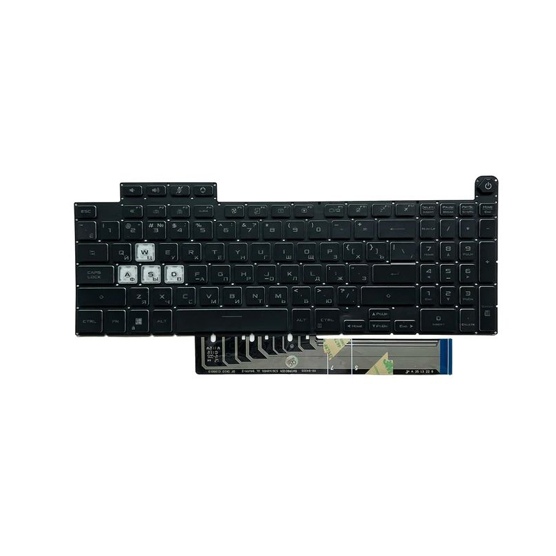 XIN-Rusia-AS Keyboard Laptop d - Pc Gaming Asus ulasan dan harga