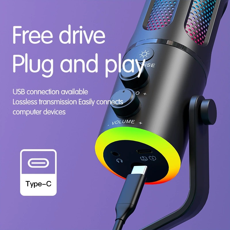 Mikrofon Gaming USB SU8 untuk  - Pc Gaming Live Streaming ulasan dan harga