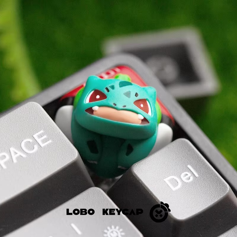 Lobo Keycap Karakter Kartun Si - Custom Keycaps ulasan dan harga