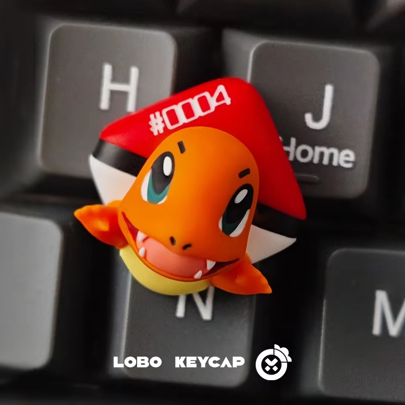 Lobo Keycap Karakter Kartun Si - Custom Keycaps ulasan dan harga