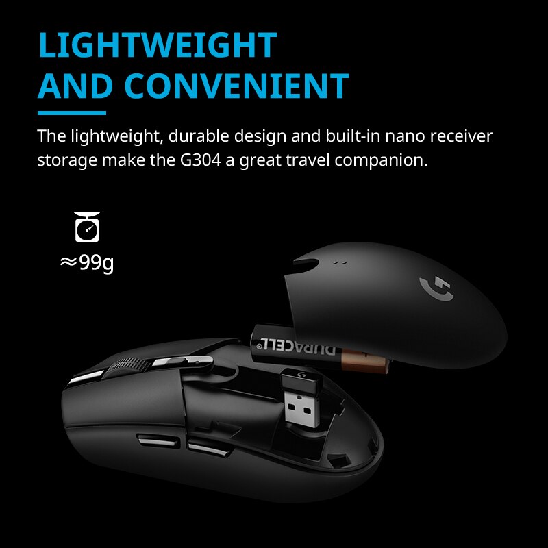 Logitech G304 Mouse Gaming tan - Pc Gaming Logitech ulasan dan harga