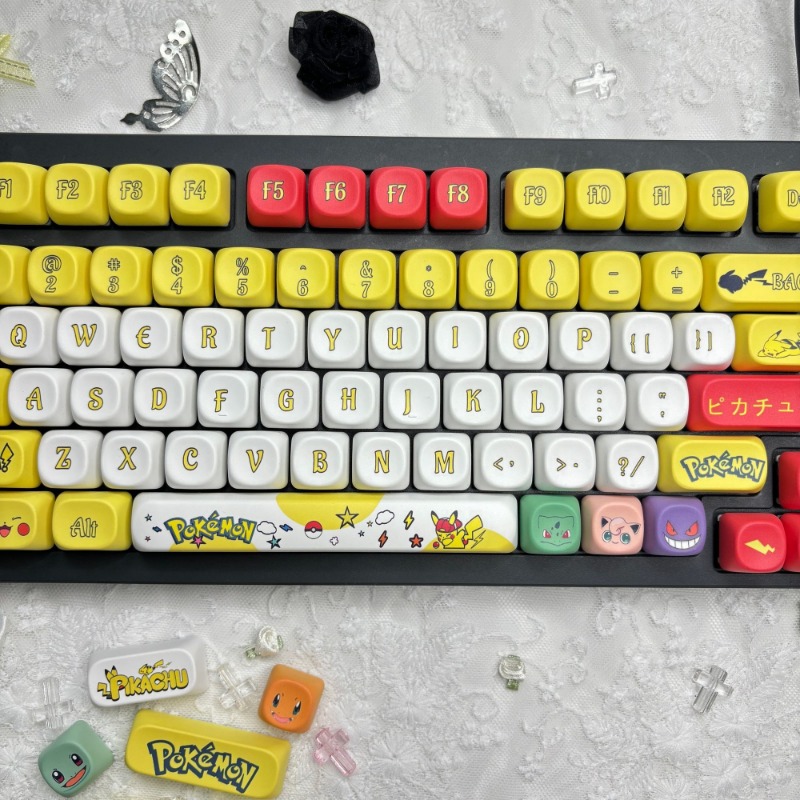 131 Tombol/Set Anime Pokemon K - Custom Keycaps ulasan dan harga