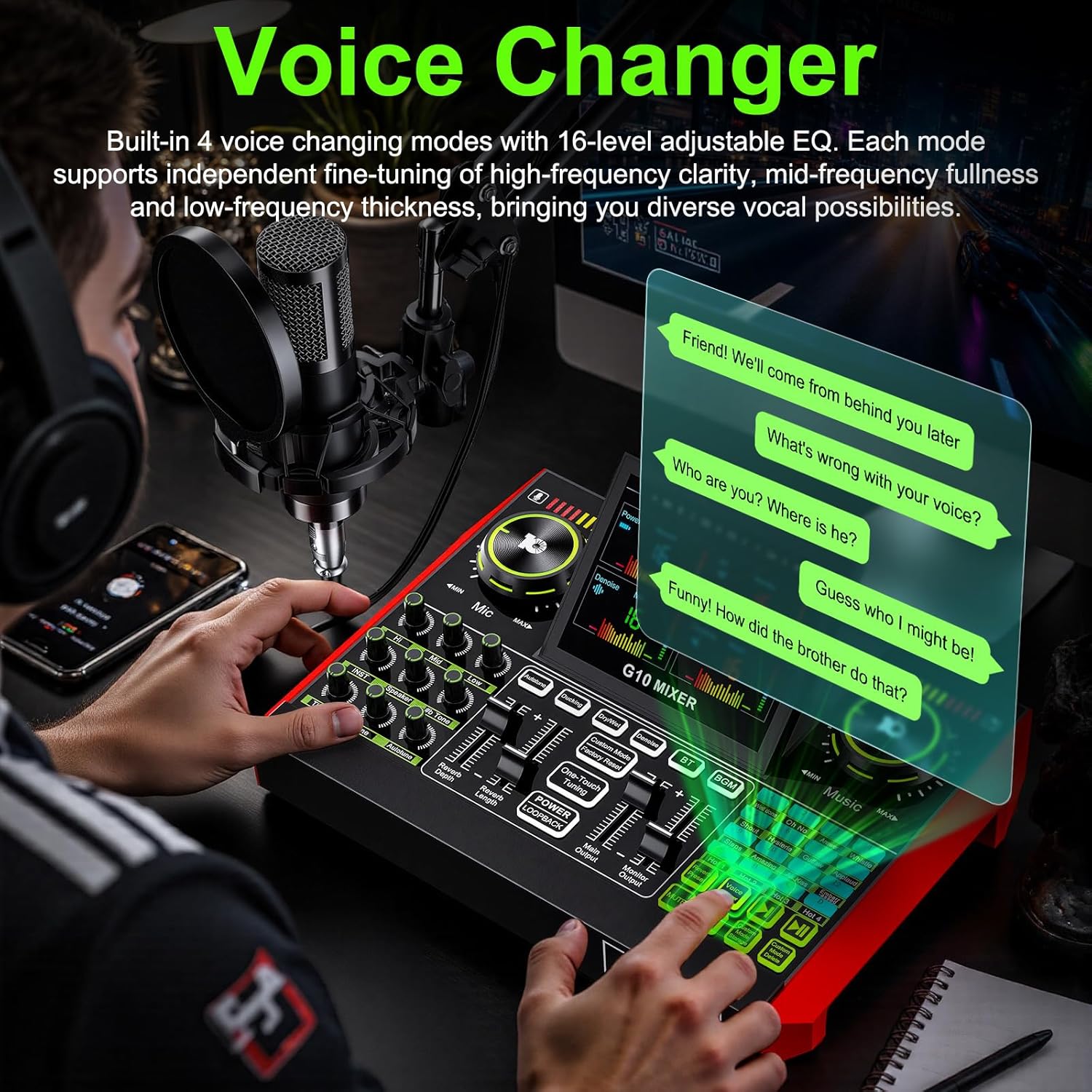 Tenlamp G10 Antarmuka Audio St - Pc Gaming Live Streaming ulasan dan harga