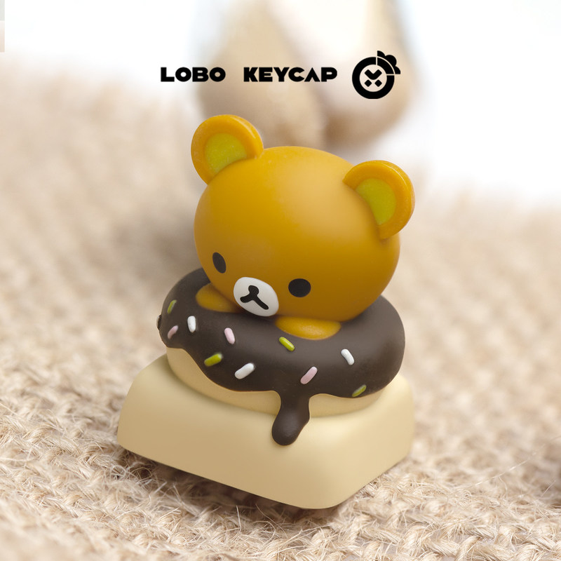Keycap Resin Rilakkuma Lucu Be - Custom Keycaps ulasan dan harga