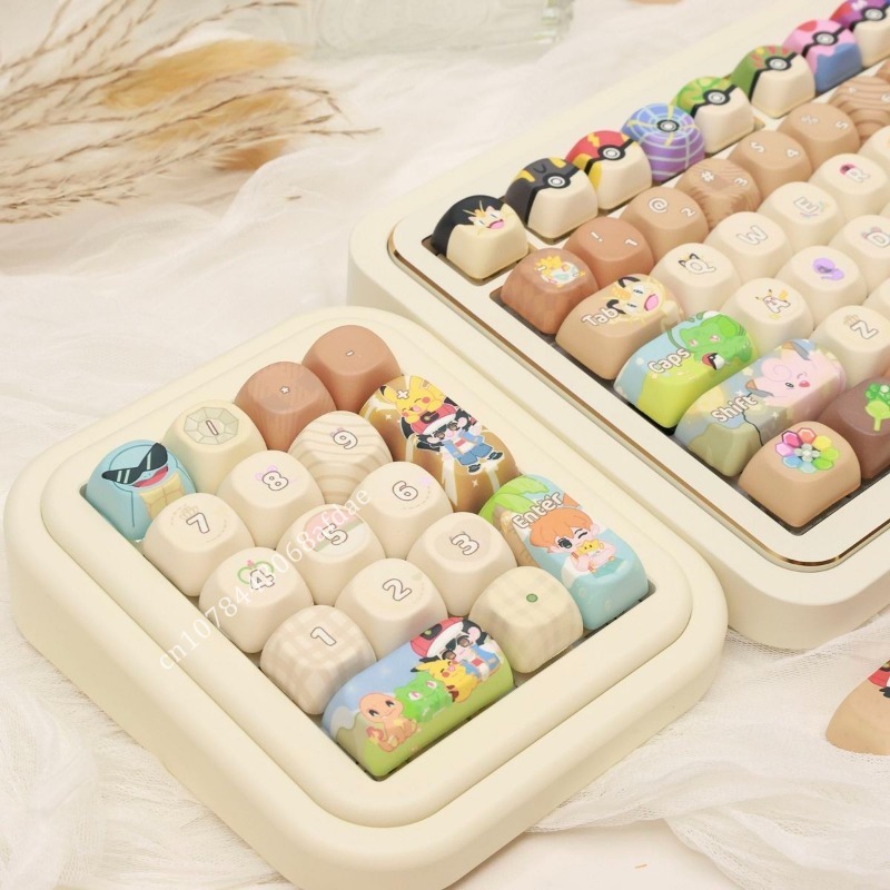 Keycap Anime Pokemon MOA Tingg - Custom Keycaps ulasan dan harga