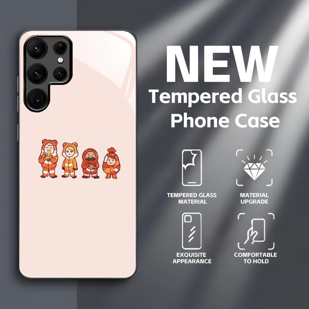 Casing Ponsel Delicious in Dun - Pc Case Tempered Glass ulasan dan harga
