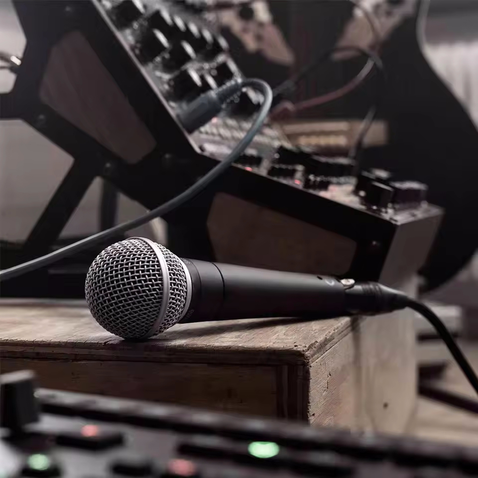 Mikrofon Dinamis Karaoke Mikro - Pc Gaming Live Streaming ulasan dan harga