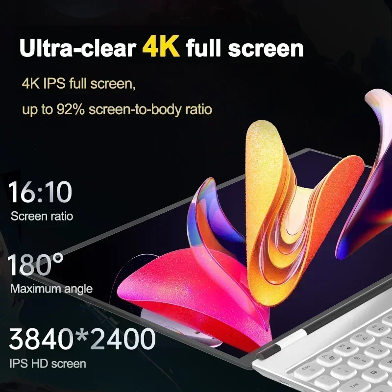 Laptop BARU Intel N95 Layar 4K - Pc Gaming Handheld ulasan dan harga