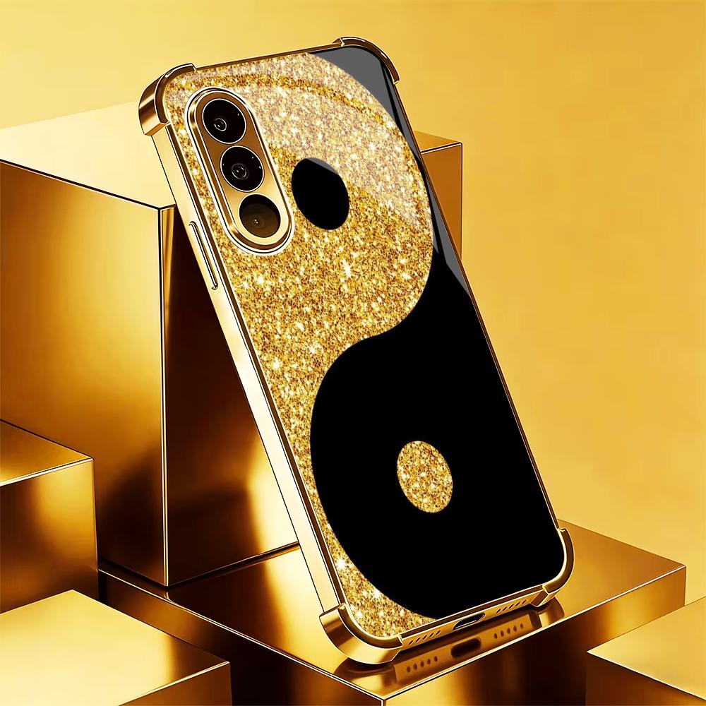 Casing ponsel mewah berbahan k - Pc Case Tempered Glass ulasan dan harga