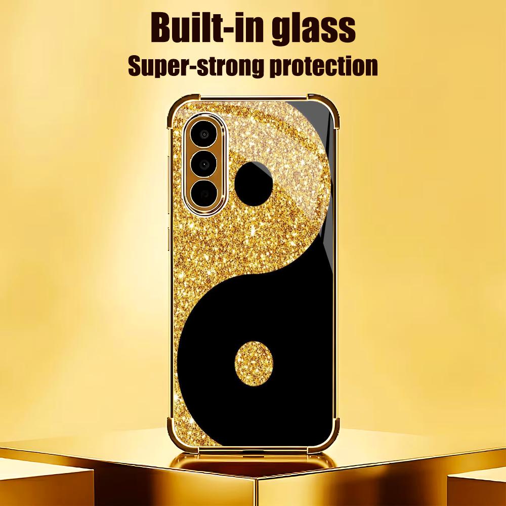 Casing ponsel mewah berbahan k - Pc Case Tempered Glass ulasan dan harga