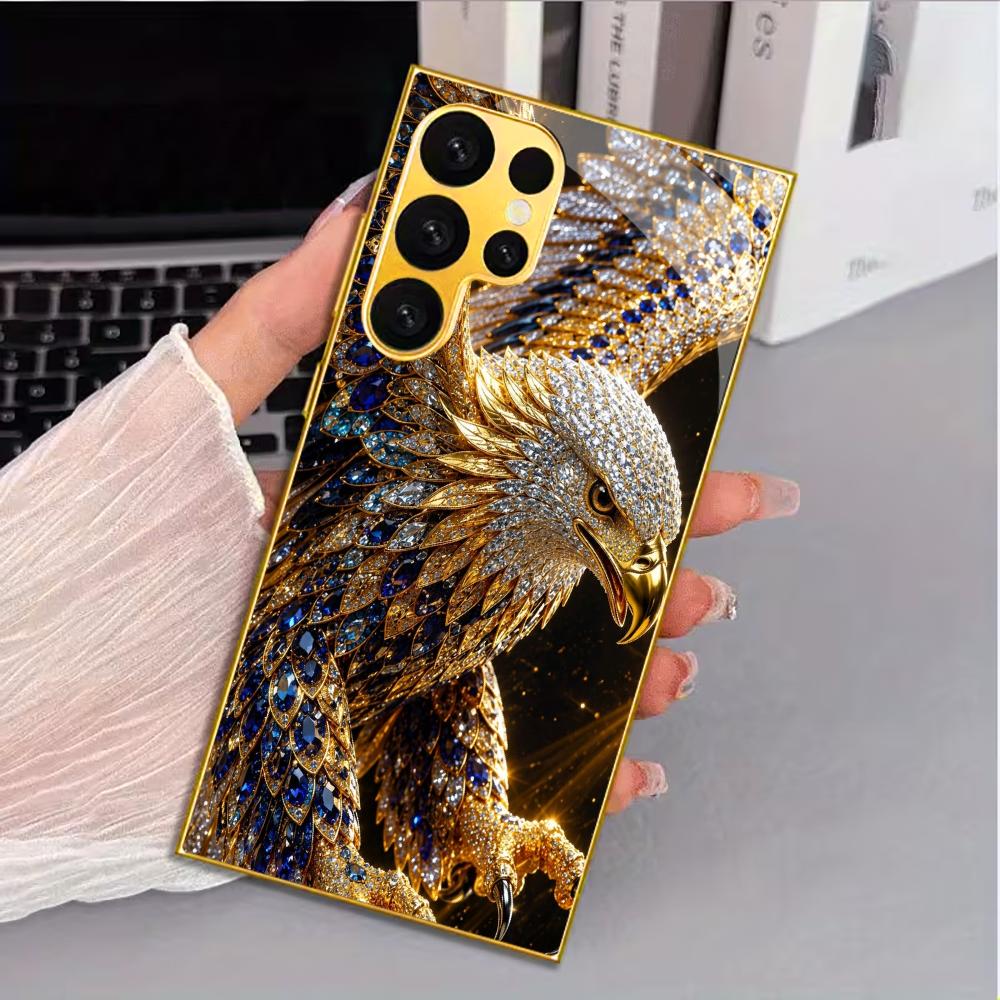 Casing ponsel Pampas Sky Eagle - Pc Case Tempered Glass ulasan dan harga