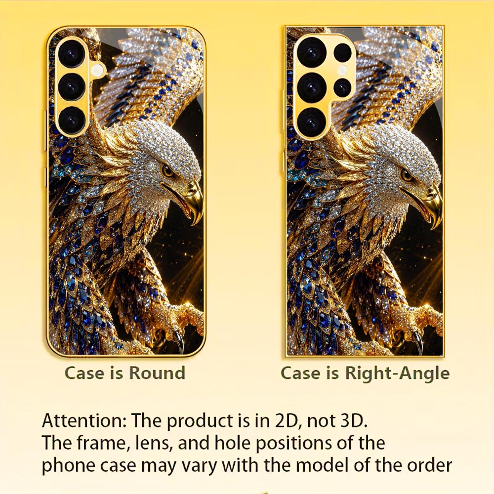 Casing ponsel Pampas Sky Eagle - Pc Case Tempered Glass ulasan dan harga