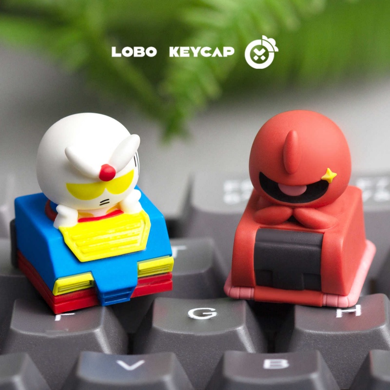 LOBO Chibi Gundam Zaku Artisan - Custom Keycaps ulasan dan harga