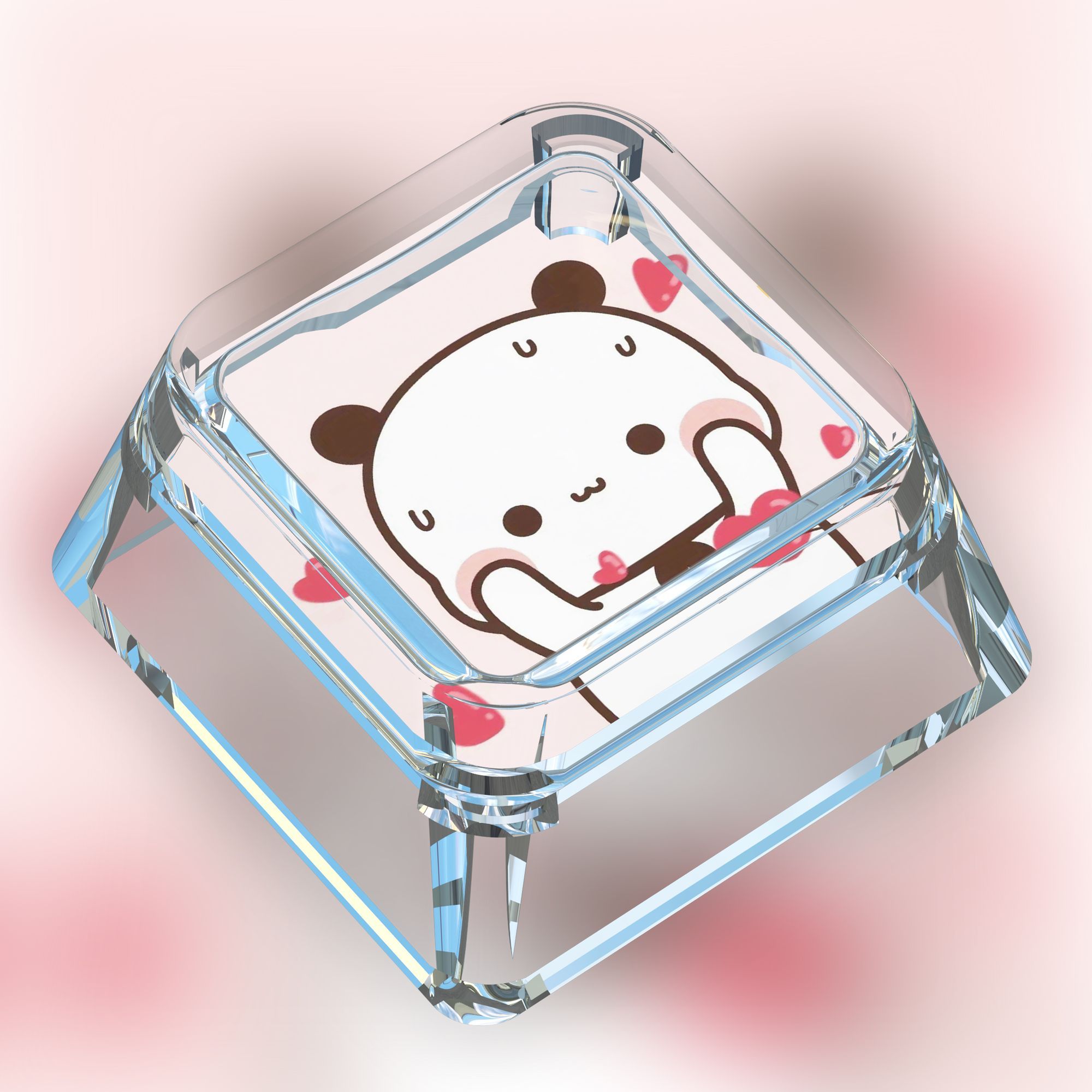 Set Keycap Bubu Dudu Lucu ABS  - Custom Keycaps ulasan dan harga